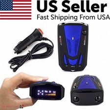 360 Degree Car 16 Band V7 GPS Speed Safety Radar Detector Voice Alert Laser LED