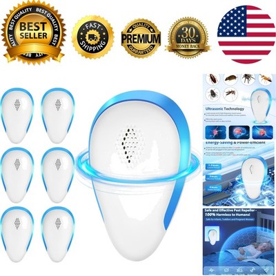 2026 Upgraded Ultrasonic Pest Repeller Indoor Insect Repeller Pestlab, Pest C...
