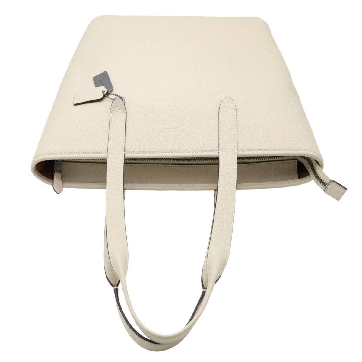 Free  Brand New  COACH Men s Tote Bag Sullivan Leather Tote C9876 Off White thumbnail 6