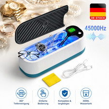 Ultrasonic Cleaner Ultraschallreiniger Ultraschallreinigungsger&auml;t Tragbar 300ml