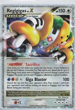 Pokemon 2007 Black Star Promo Regigigas LV.X DP30 HP on eBay