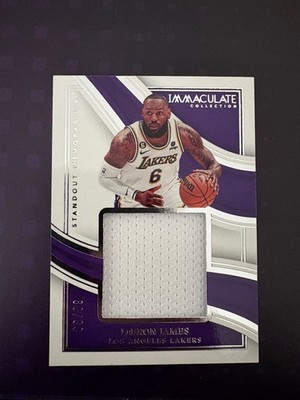 2022-23 Panini Immaculate LeBron James Standout Memorabilia Jersey Patch /99