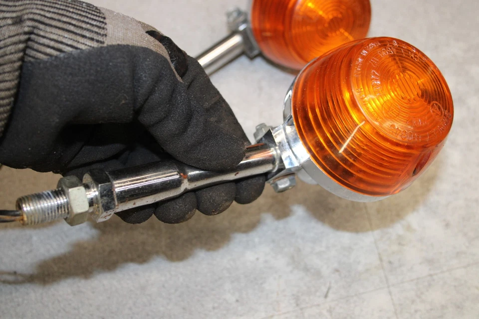 1974 年本田 CB750K 750 四前转弯信号灯指示器 U13-2694.ABS — 第 4/4 张图片