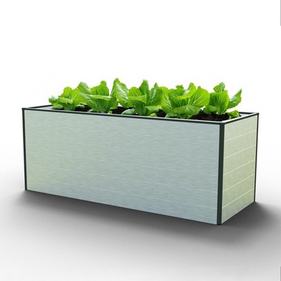 GFP 2.5 ft Tall Raised Garden Bed ECO Aluminum Planter Box new ~CLEARANCE