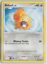 Bidoof 91/147 Common Supreme Victors Pokemon Moderately Played