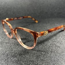 NEW Coach Women  s Eyeglasses HC6182 5652 Peach Tortoise Pink Gradient 52-17-140