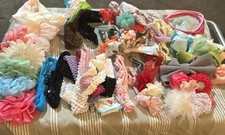 Lot of Assorted Baby Girl Headbands 0-9 Months - 45 Total