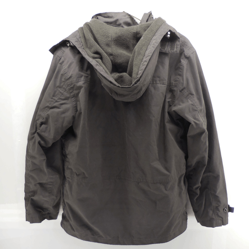 Driza Bone Hooded Parka Ski Snowboard Jacket Mens Small Brown Excellent View 3