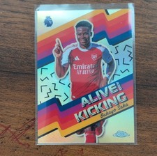 Topps Chrome Premier League 2025-26 Bukayo Saka Alive and Kicking AK-16 Arsenal