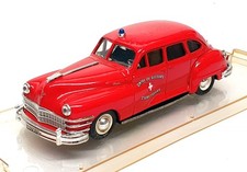 Vitesse 1/43 Scale 377 - Chrysler Windsor Pompiers St. Genix Ambulance - Red