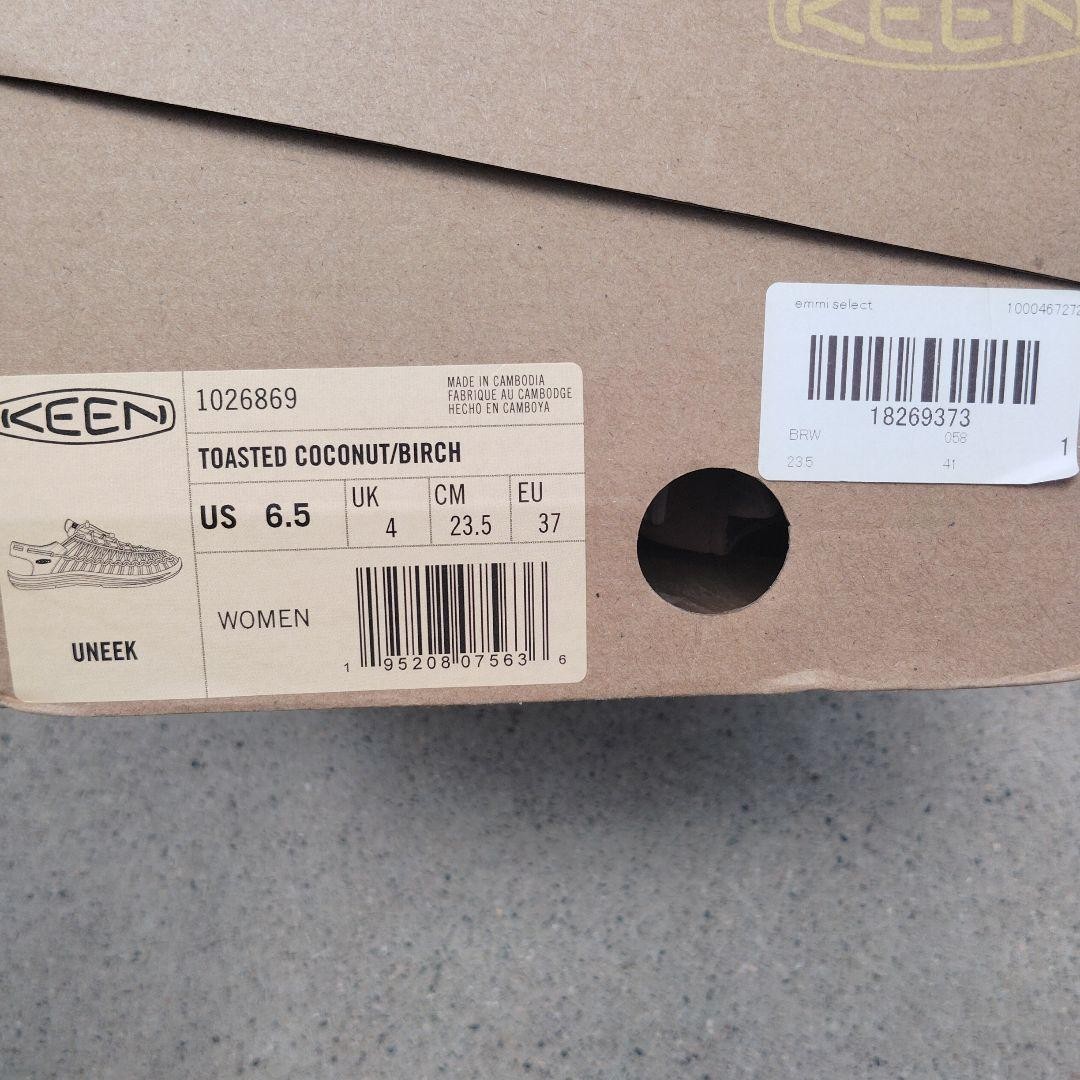 Scarpe donna KEEN Emmi UNEEK 23 5 cm US6 5 usate senza danni