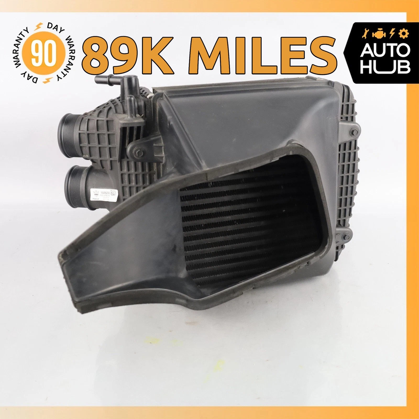 17-24 Maserati Levante M161 3.0L Right Turbocharger Intercooler w/ Air Duct OEM