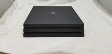 Sony Playstation 4 Pro : Black : CUH-7015B : Console-only : 1TB : Tested & Works