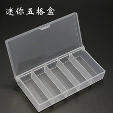 Storage Box Transparent Small Clear Plastic Sundries Case Home Container Jewelry