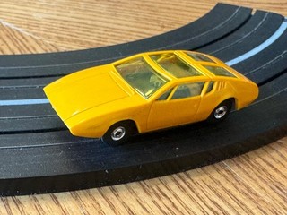 Aurora Thunderjet500 Mangusta Butterscotch Slot Car