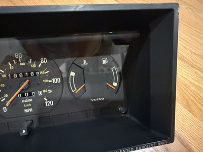 Volvo 240 Instrument Cluster - 196,189 miles | eBay