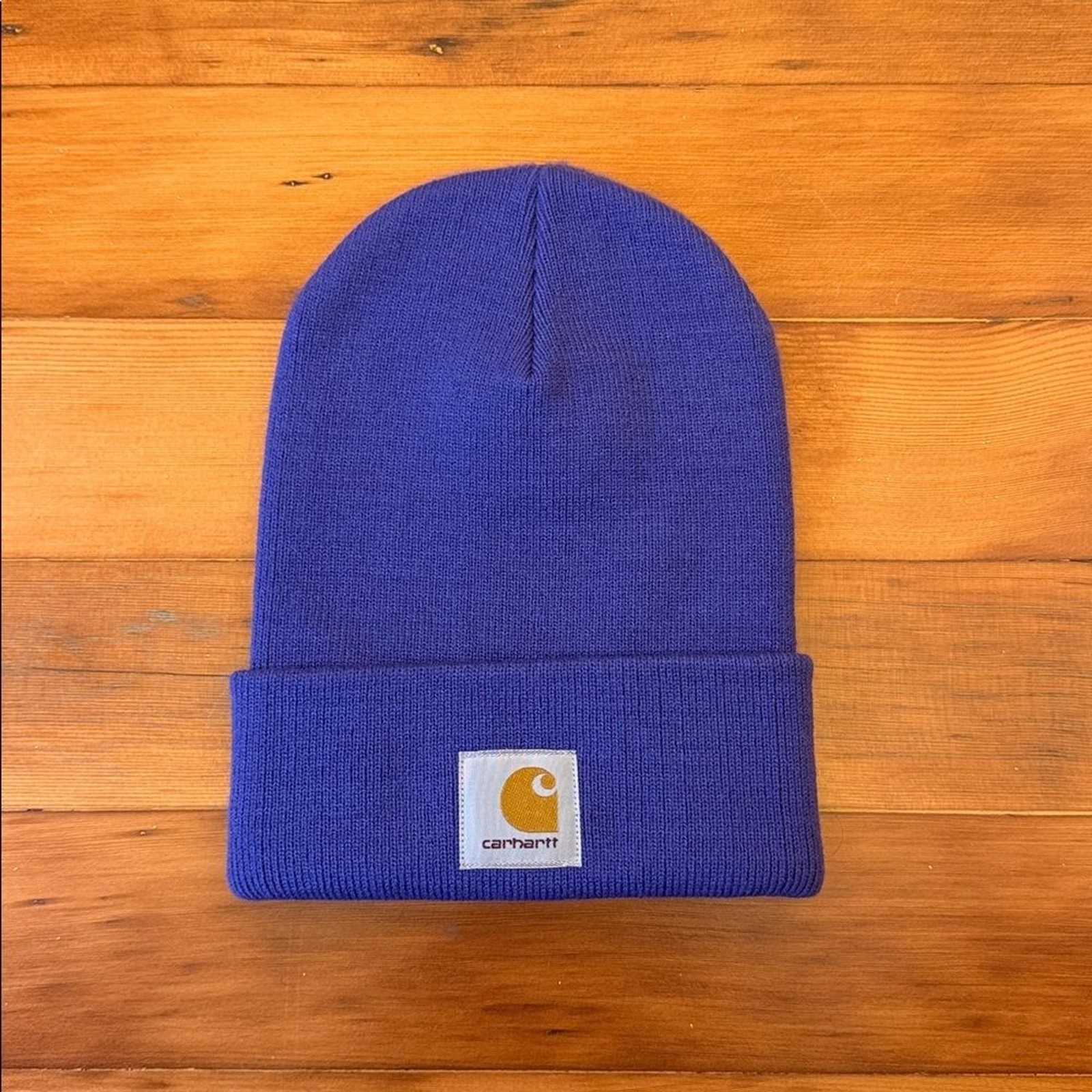 Carhartt WIP Acrylic Watch Hat in Razzmic Purple image 3