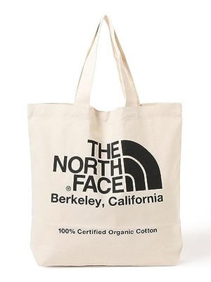 [BEAMS] Campus Bag THE NORTH FACE Organic Cotton Tote Men's Natural x Black FREE