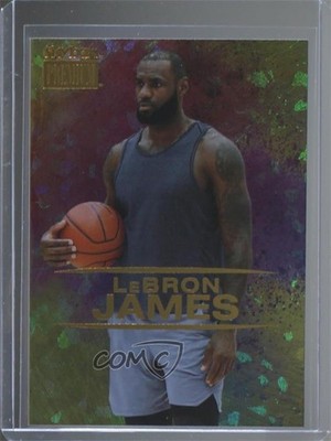 2021 Skybox Metal Universe Champions Premium Star Topaz /150 LeBron James mp4