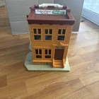 Vintage Fisher Price Play Family Sesame Street House 938 Hoopers Store 1974