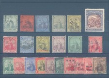 TRINITÉ & TOBAGO 1898-1918 MH / timbres d'occasion 