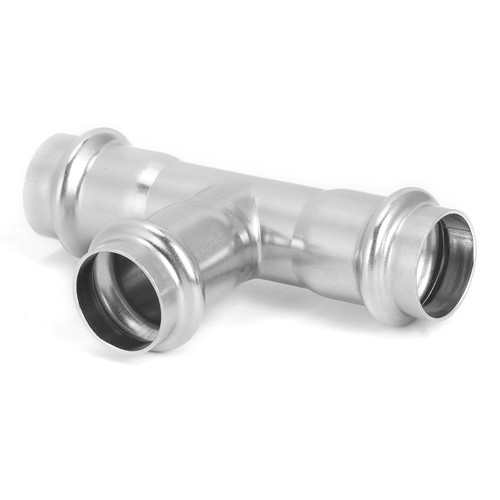 G1/2 DN15 304 Stainless Steel Hose Straight Tee Connector Adapter Water Pip LS - Picture 10 of 14