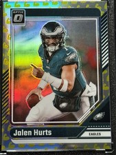 Panini 2024 Donruss Optic Flex Prizm #158 Jalen Hurts Eagles /149 Football
