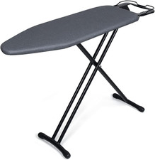 12"X36" Ironing Board with Heat Resistant Cover and Thicken Felt Pad, Heavy Stur