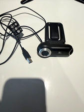 Logitech QuickCam Pro 9000 Carl Zeiss Autofocus USB 2.0 Webcam Mic Black