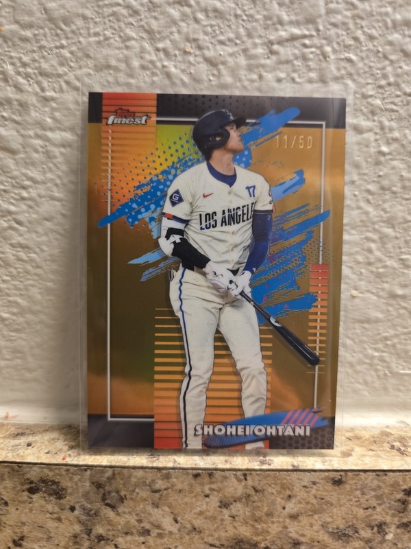 2026 Topps Finest Shohei Ohtani Uncommon True Gold Refractor 14/50 #150 Dodgers