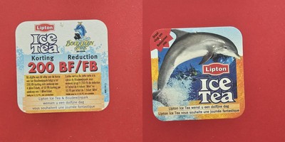 Lipton Iced Tea 200 BF/FB Brewery Beer Mat Beer