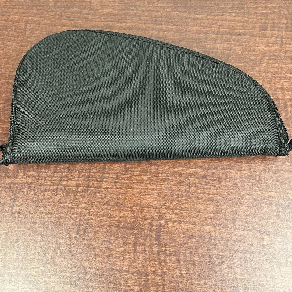 Smith & Wesson Pistol Carry Pouch Black Padded Zipper Hand Gun Case Storage Bag - Image 2 of 4