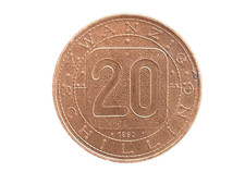 M&uuml;nze 20 Schilling &Ouml;sterreich 1980 KM# 2946 Die neun Bundesl&auml;nder von &Ouml;sterreich