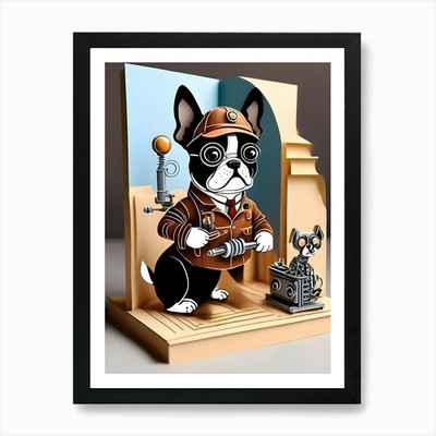 3d Art-Reimagined Art Print Framed Wall Art Poster Canvas Print Picture