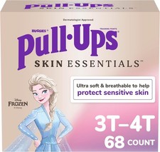 Pull-Ups Girls' Skin Essentials Potty Training Underwear 3T-4T 32-40 lbs 68count