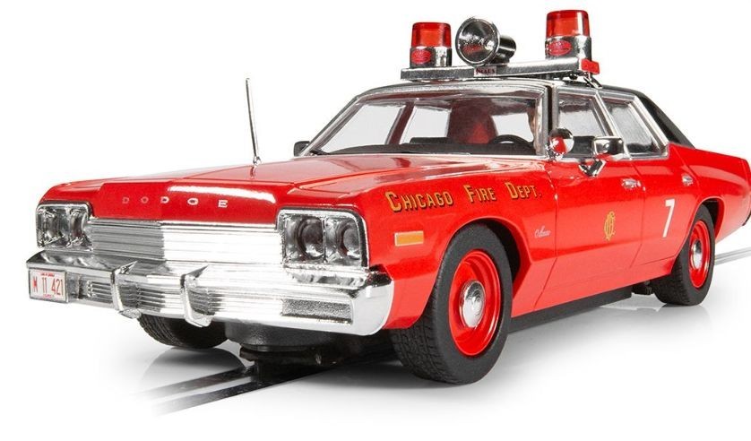 Scalextric C4408 Dodge Monaco Chicago Fire Department