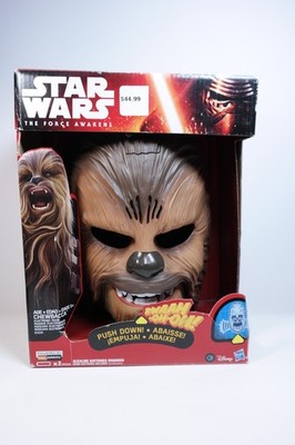 Chewbacca Electronic Mask Disney Star Wars The Force Awakens 2015 READ