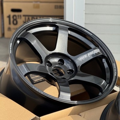 set of 4) Volk Racing TE37 Saga S-Plus 19x9.5 +25, 19x11 +35 5x112