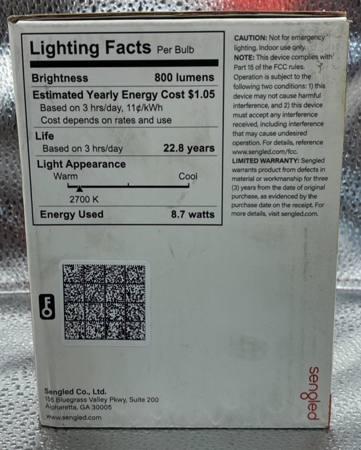 Sengled Alexa Light Bulb, Bluetooth Mesh Smart Light Bulbs, Smart Bulbs - Image 4 of 4