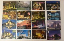 Las Vegas, Nevada Postcards Lot Of 16 Casino Postcards Circa 2002