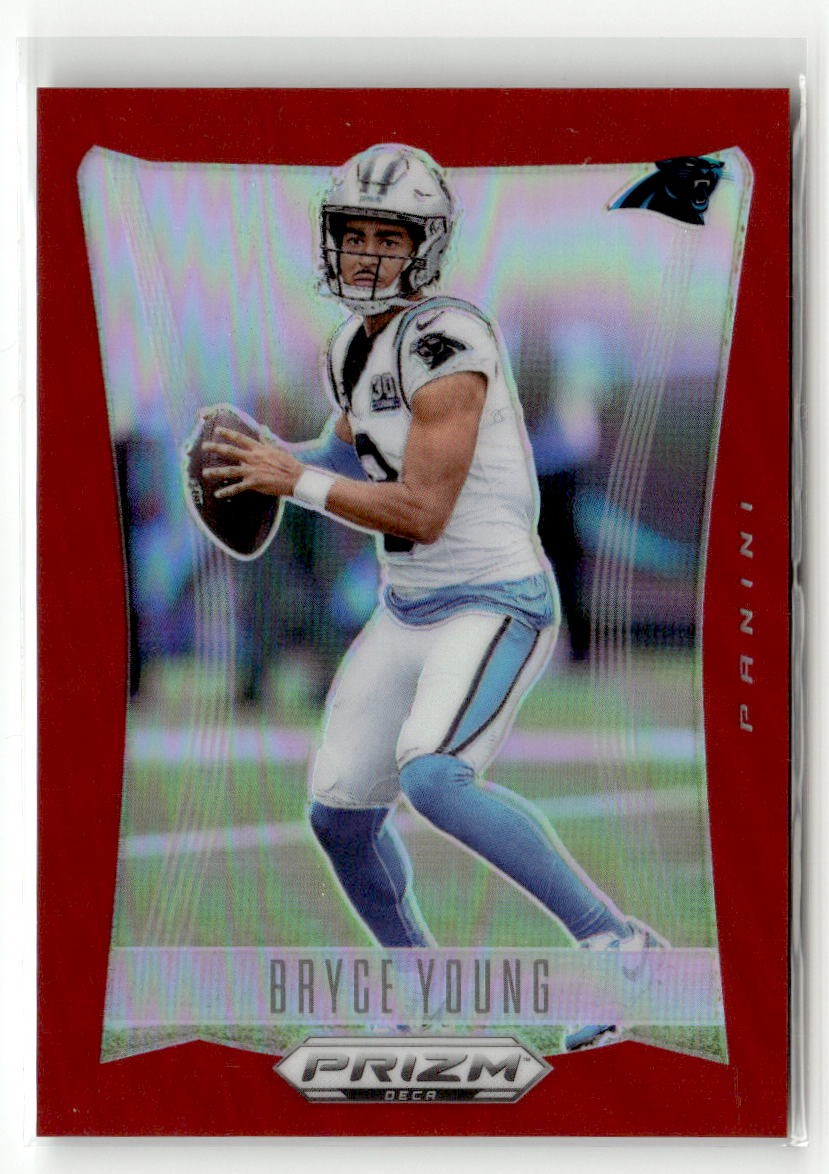 2024 Panini Prizm Deca #41 Bryce Young Red Prizms #/199