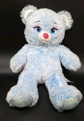 Build A Bear Olaf's Workshop Blau Glitzerbär