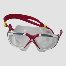 Aqua Sphere Unisex-Adult Vista Swim Goggles One Touch Custom Fit Clear Lens