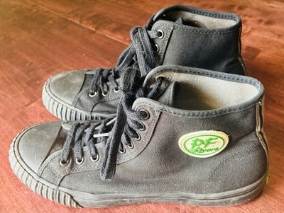 PF Flyers Sandlot Center Hi MC2001SD Triple Black Canvas High Top Mens 10.5