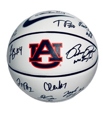 2024-2025 AUBURN TIGERS TEAM SIGNED AUTOGRAPH BASKETBALL COA BROOME BRUCE PEARL
