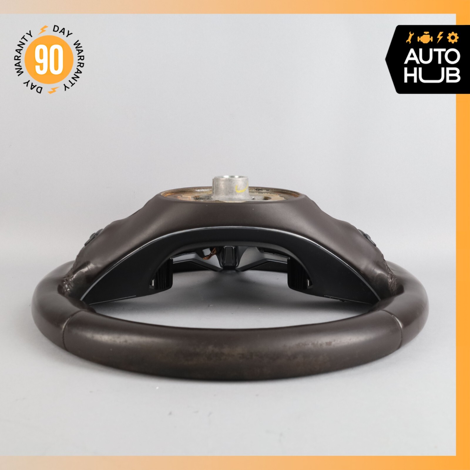 14-20 Maserati Quattroporte M156 S Q4 Ghibli M157 Steering Wheel Brown OEM