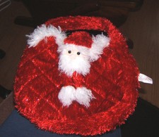 Childs Santa Purse by Bestever Brand, Magnetic Clasp Zipper Pocket, Sparkles