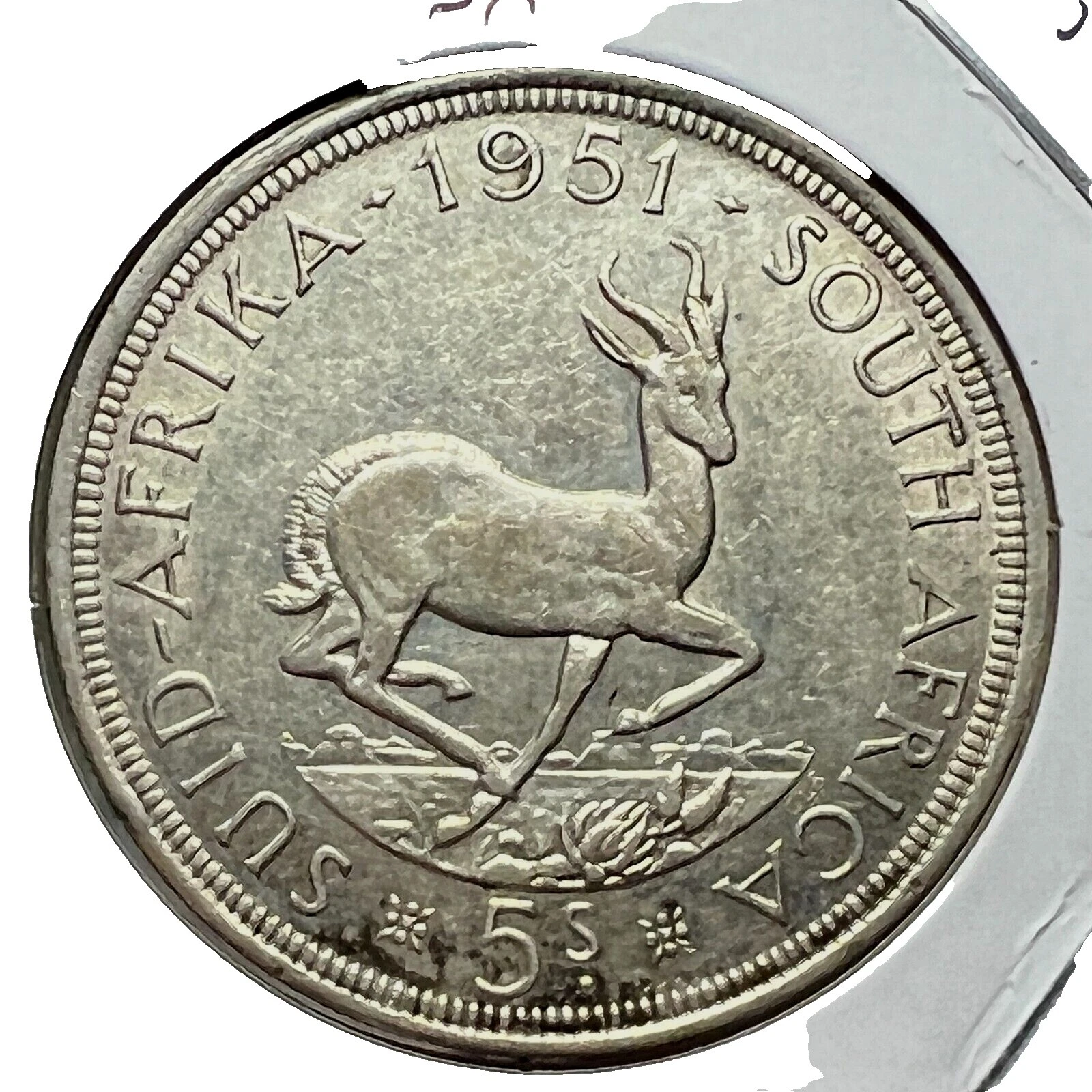 Silver 1951 African Coins