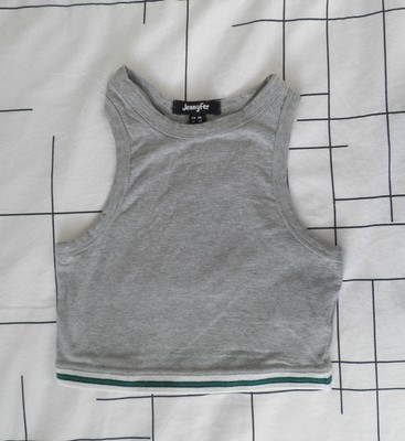 Haut côtelé femme Jennyfer Taille M ( Réf : 025 PF