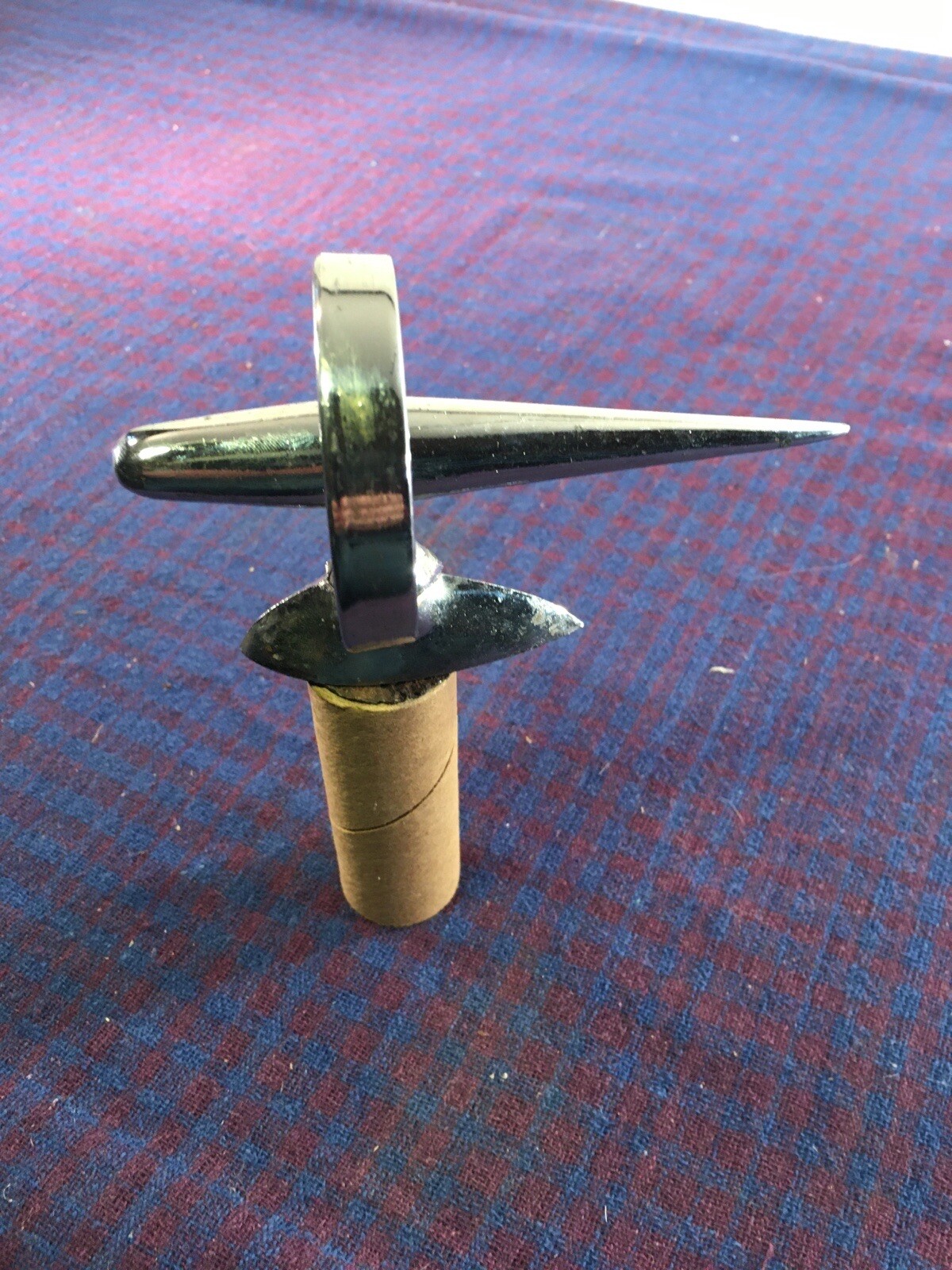 Vintage Buick bombsight gunsight hood ornament eBay